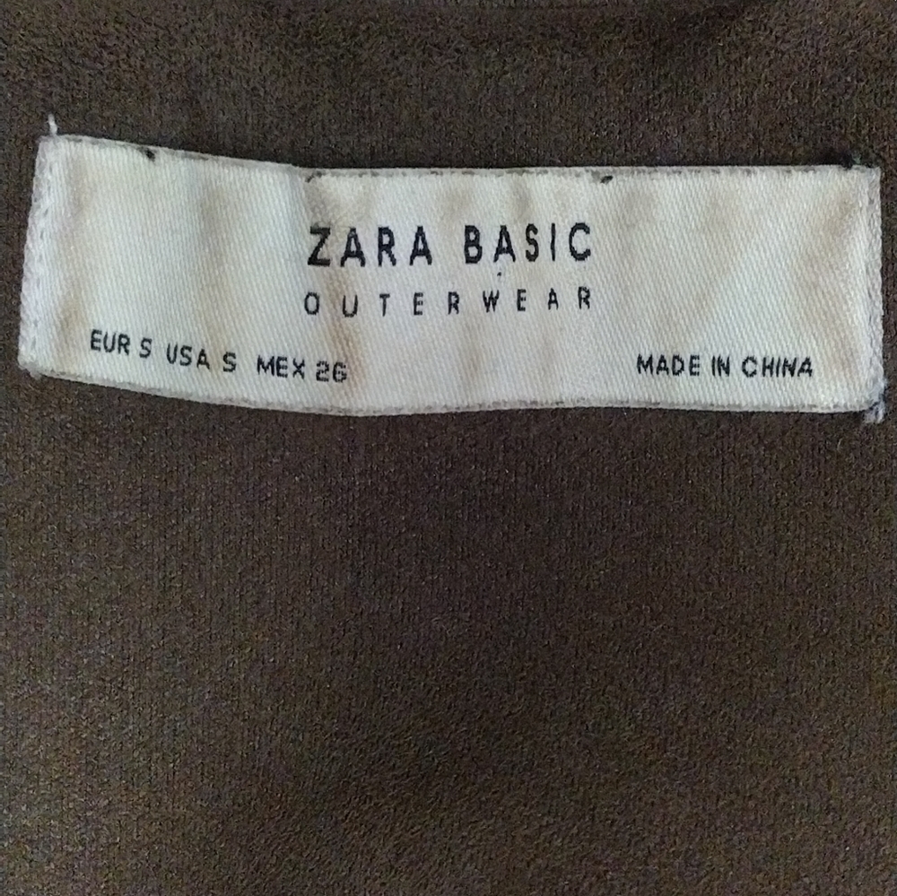 Zara Faux Suede Jacket - Picture 8 of 8